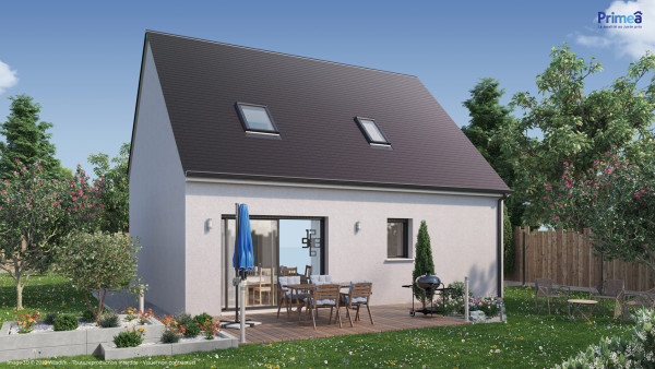 Maison neuve à Truyes avec 3 chambres sur terrain de 411m2 - image 1