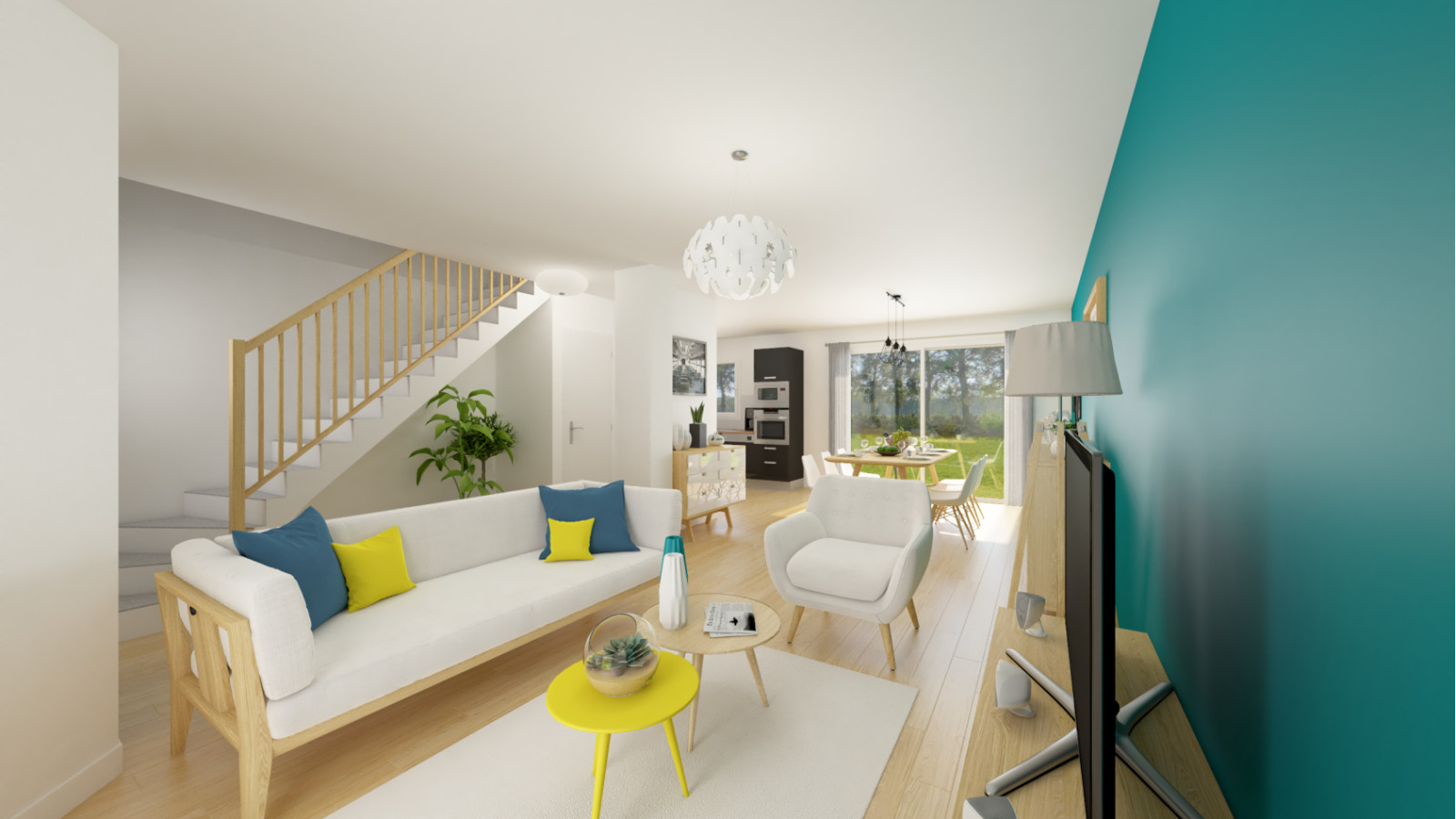 Maison neuve à Courtenay avec 3 chambres sur terrain de 950m2 / image 4