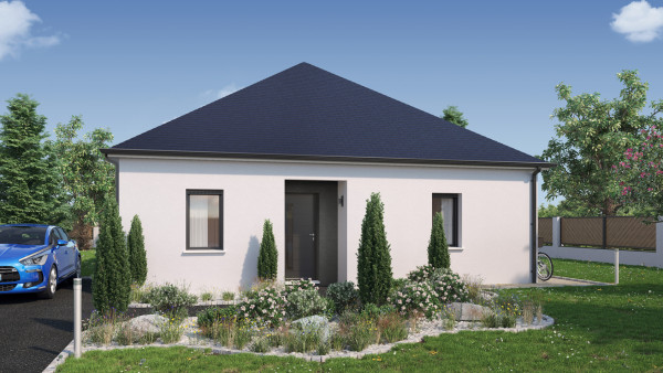 Maison neuve à Montcourt-Fromonville avec 3 chambres sur terrain de 505m2 - image 1
