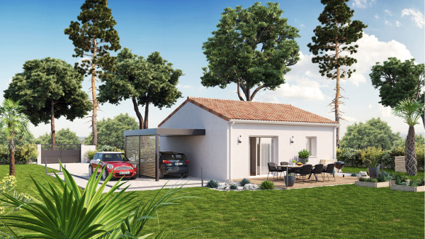 Maison neuve à Cestas avec 2 chambres sur terrain de 700m2 - image 2