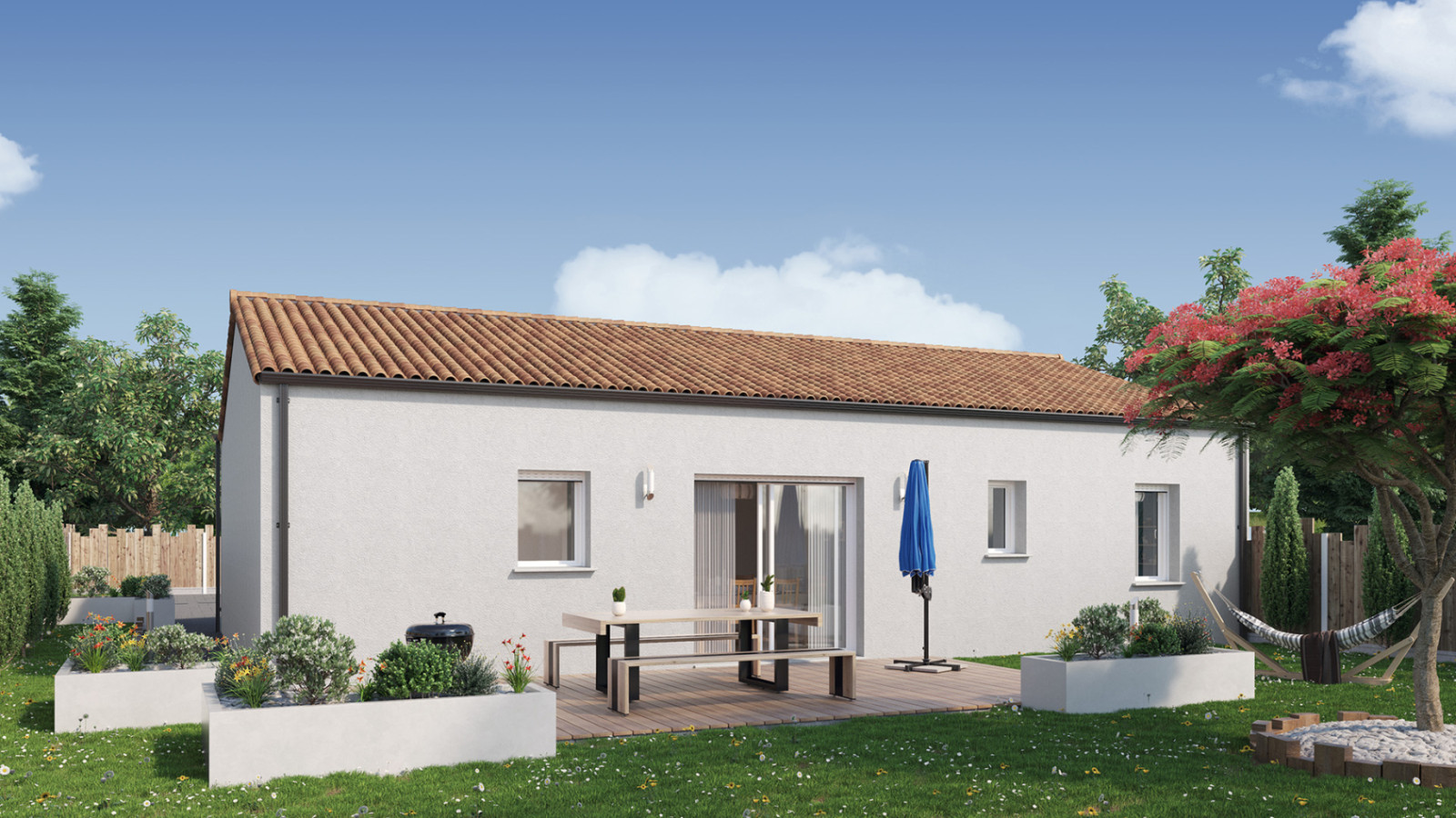 Maison neuve à Chantonnay avec 3 chambres sur terrain de 2435m2 / image 2