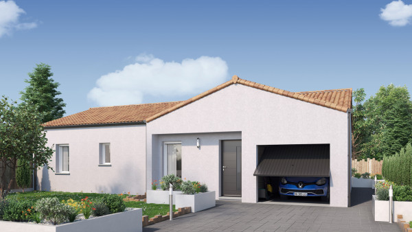 Maison neuve à Notre-Dame-de-Monts avec 3 chambres sur terrain de 568m2 - image 2