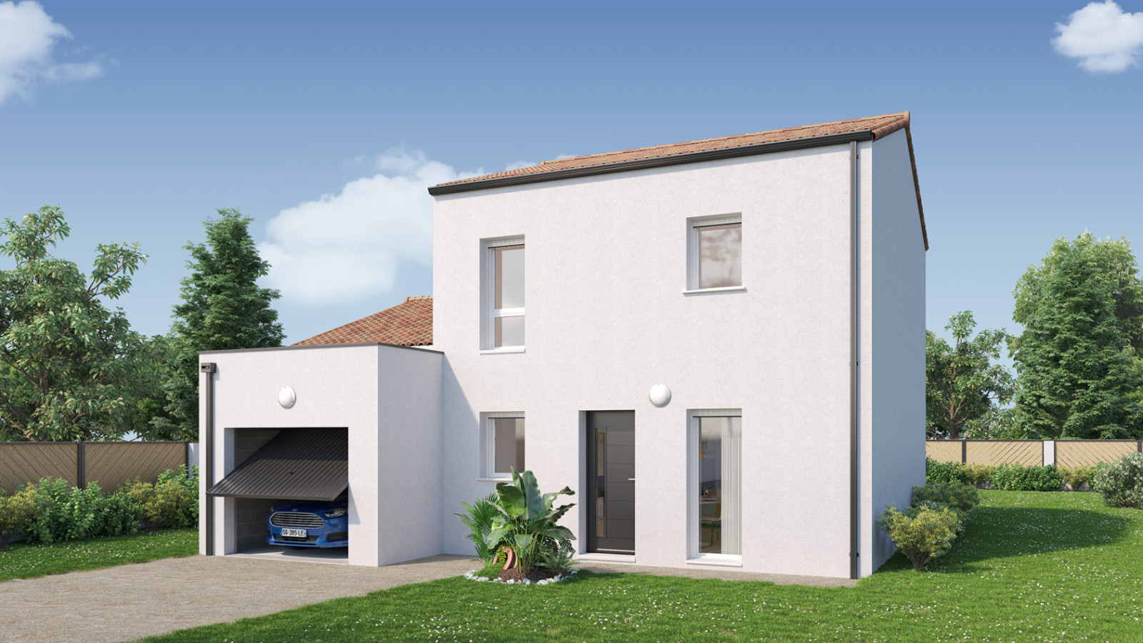 Maison neuve à Saint-Jean-de-Monts avec 4 chambres sur terrain de 673m2 / image 3