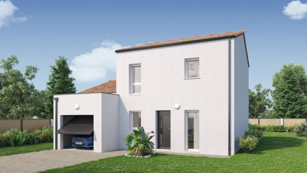 Maison neuve à Saint-Jean-de-Monts avec 4 chambres sur terrain de 673m2 - image 2