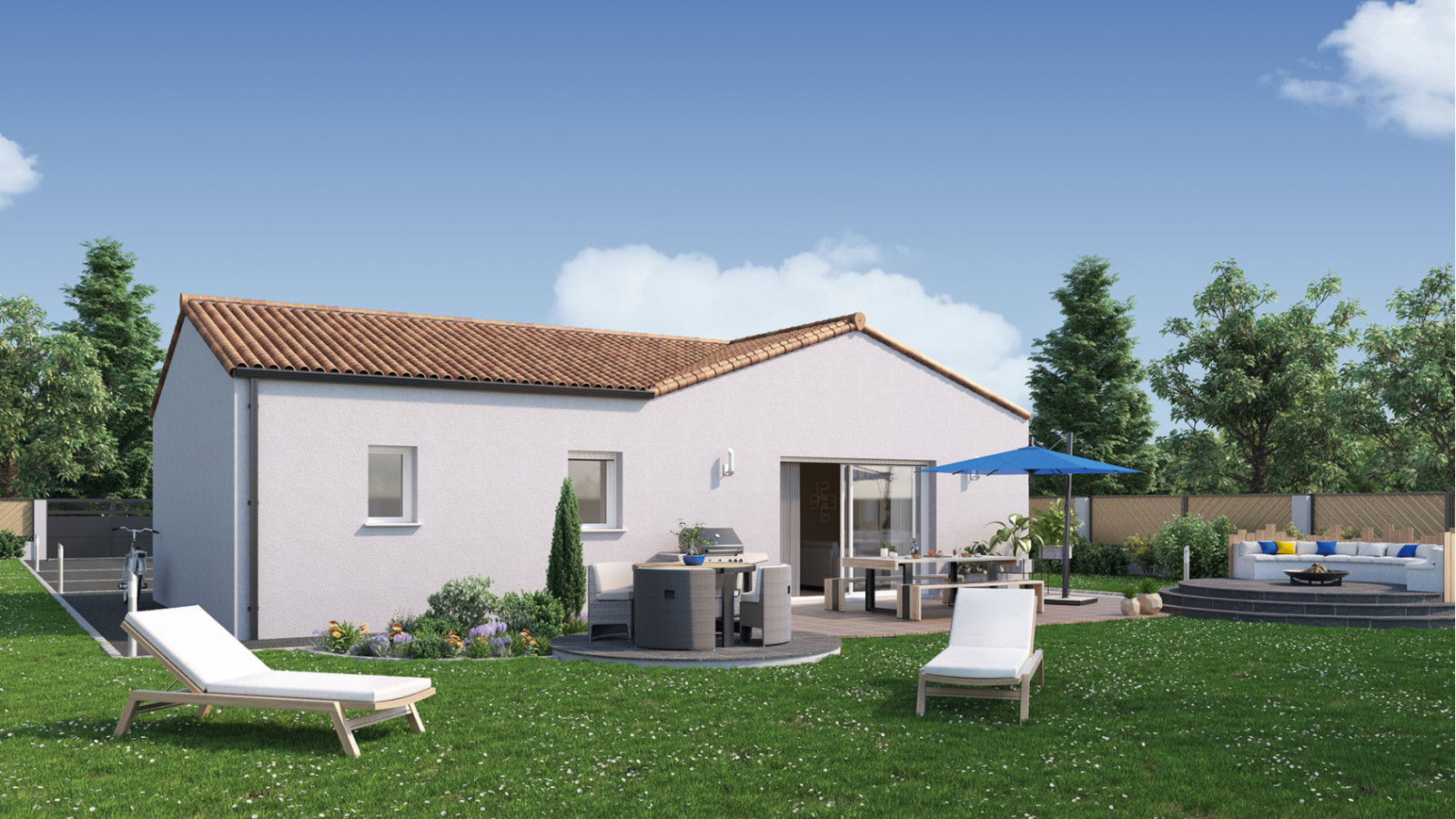 Maison neuve à Saint-Mathurin avec 2 chambres sur terrain de 462m2 / image 2