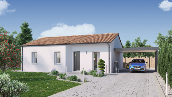 Maison neuve à Notre-Dame-de-Monts avec 3 chambres sur terrain de 382m2 - image 3