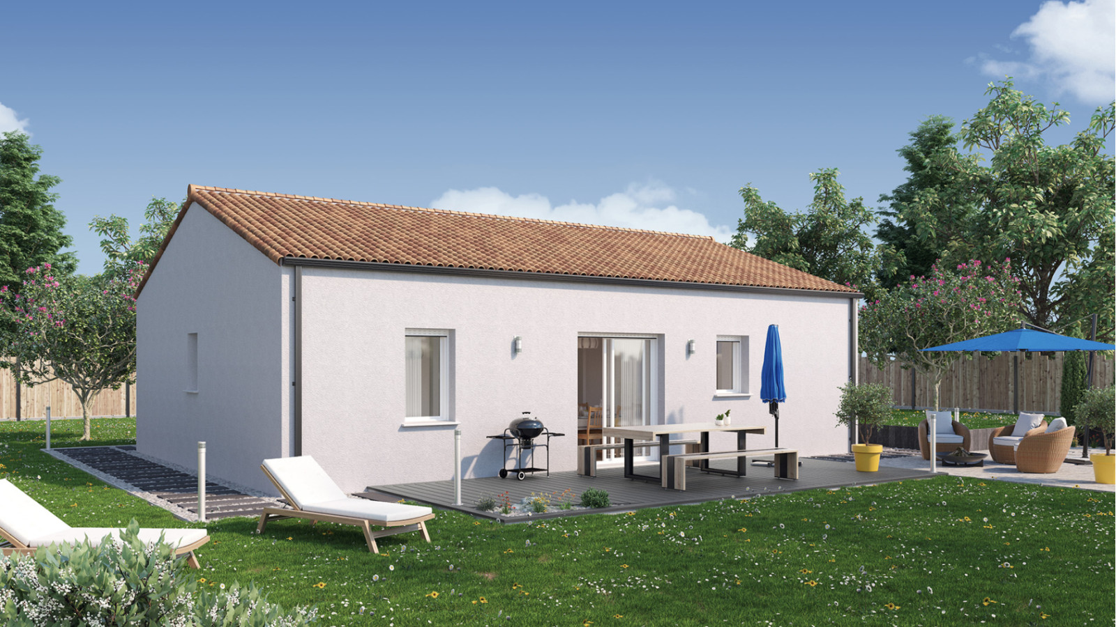 Maison neuve à Nesmy avec 2 chambres sur terrain de 321m2 / image 2