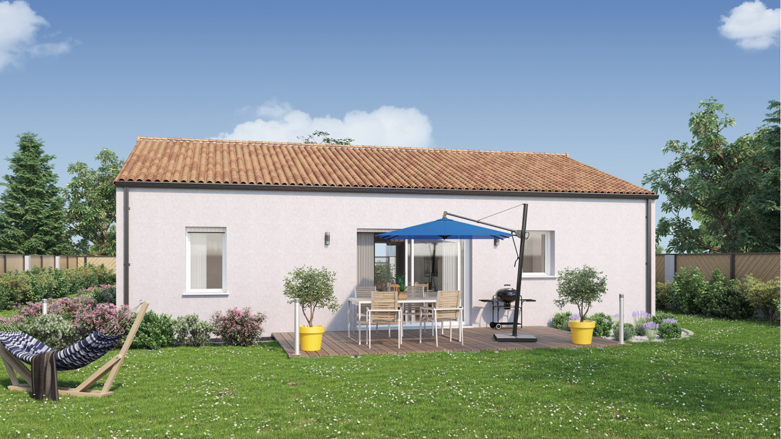 Maison neuve à Palluau avec 2 chambres sur terrain de 416m2 / image 2