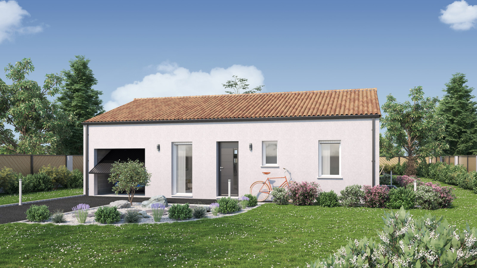Maison neuve à Aubigny-Les Clouzeaux avec 2 chambres sur terrain de 380m2 / image 3