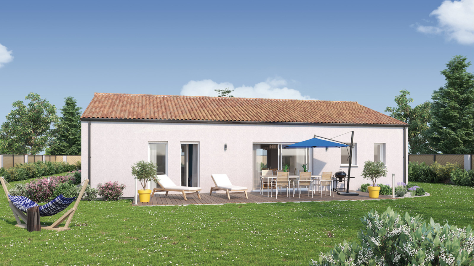 Maison neuve à Avrillé avec 4 chambres sur terrain de 432m2 / image 2