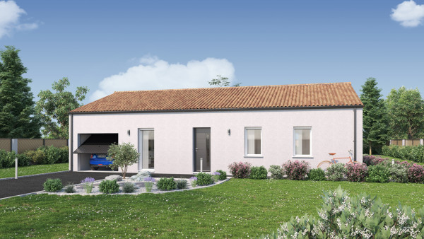 Maison neuve à Notre-Dame-de-Monts avec 4 chambres sur terrain de 472m2 - image 2
