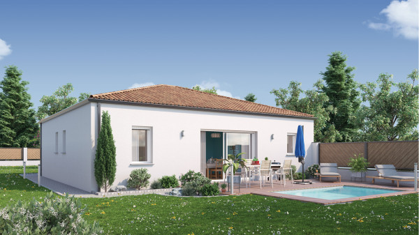 Maison neuve à Aizenay avec 3 chambres sur terrain de 358m2 - image 1