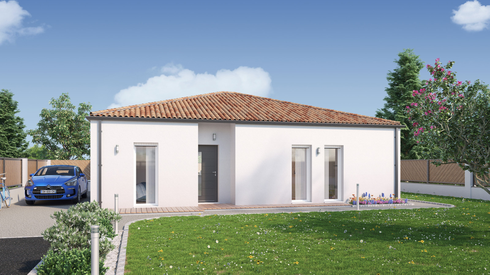 Maison neuve à Aubigny-Les Clouzeaux avec 4 chambres sur terrain de 380m2 / image 3