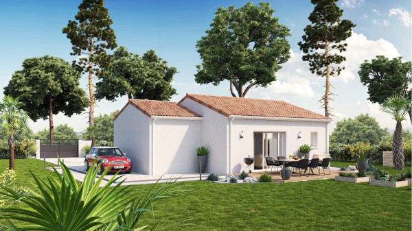 Maison neuve à Saint-Médard-en-Jalles avec 1 chambres sur terrain de 530m2 - image 2