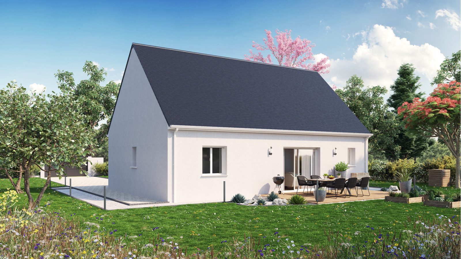 Maison neuve à Saint-Branchs avec 1 chambres sur terrain de 772m2 / image 3