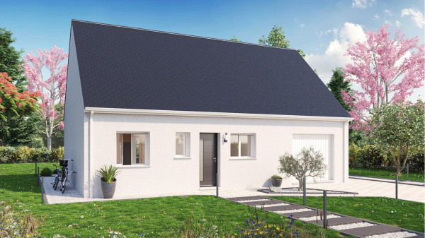 Maison neuve à Domagné avec 1 chambres sur terrain de 250m2 - image 1