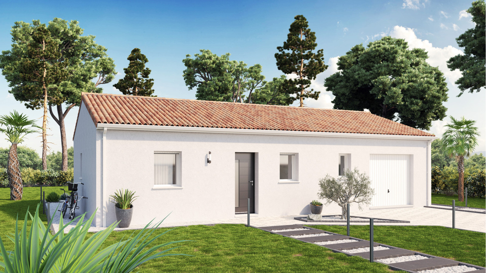 Maison neuve à Cenon-sur-Vienne avec 2 chambres sur terrain de 1750m2 / image 2