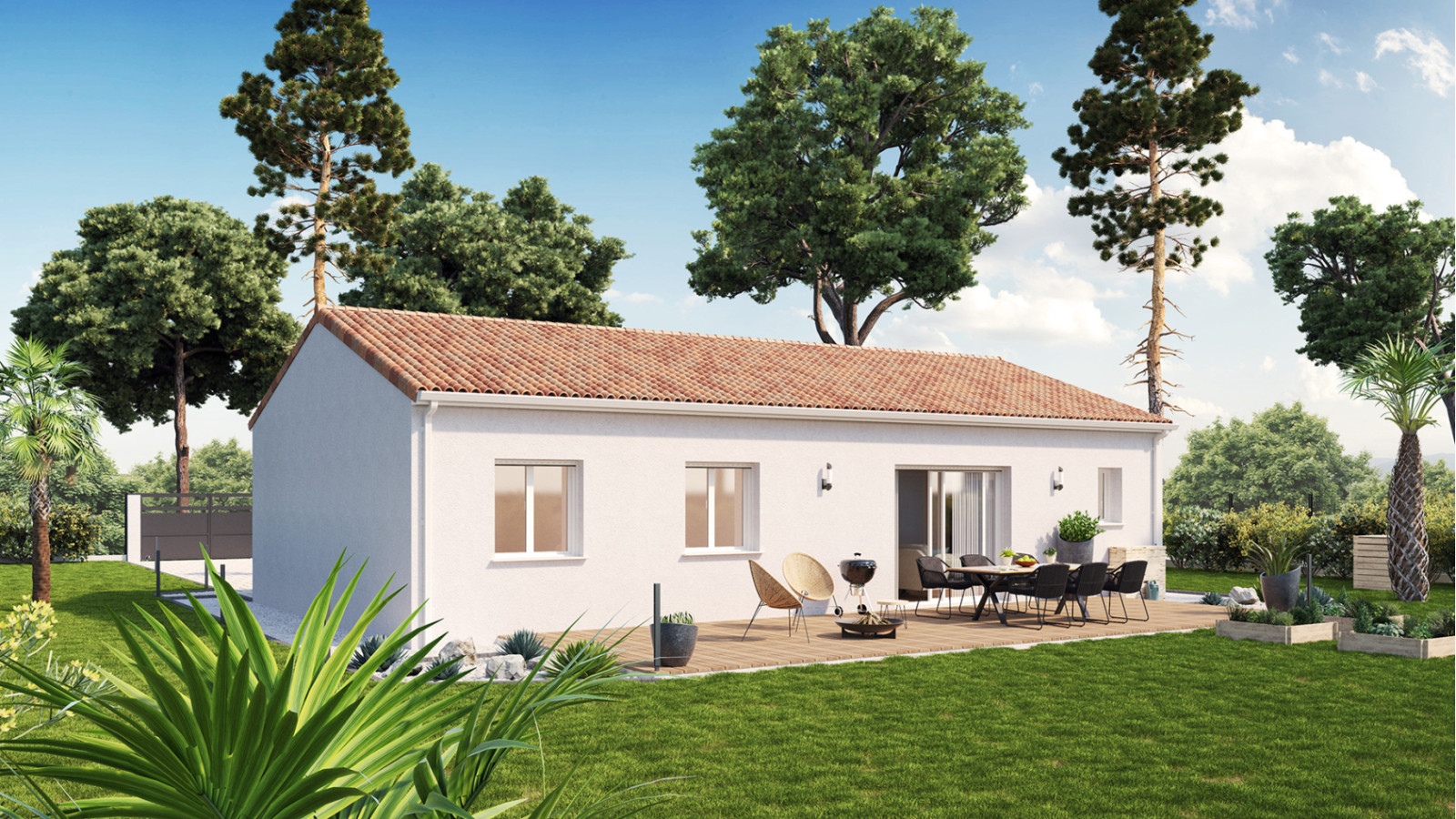 Maison neuve à Jazeneuil avec 1 chambres sur terrain de 1330m2 / image 3