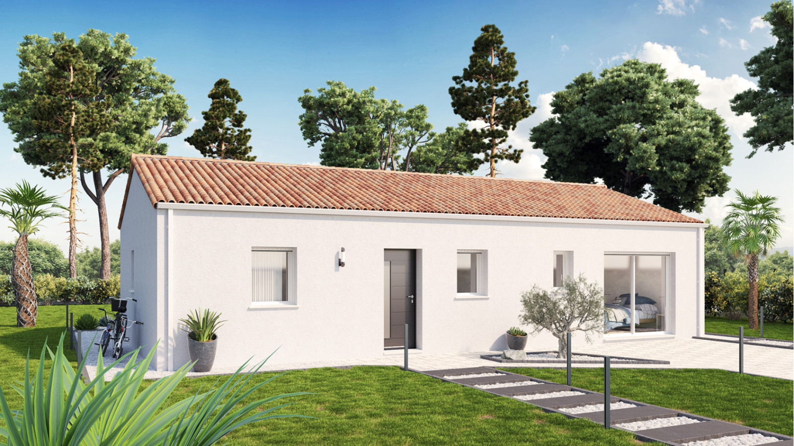 Maison neuve à Palluau avec 2 chambres sur terrain de 416m2 / image 4